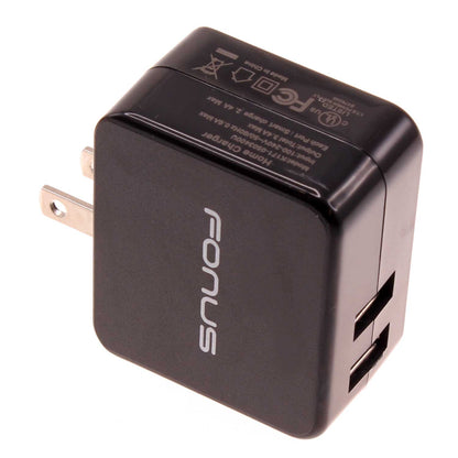 Home Charger 17W 2-Port USB 3.4A Wall AC Plug  - BFK63 844-1