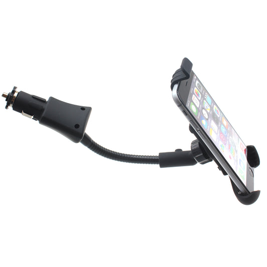 image of Car Mount Charger Holder DC Socket USB Port Cradle  - BFC98 660-1