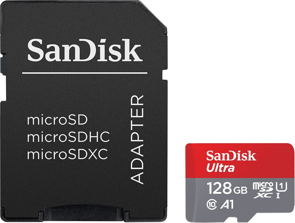 128GB Memory Card Sandisk Ultra High Speed MicroSD Class 10 MicroSDXC   - BFS03 861-1