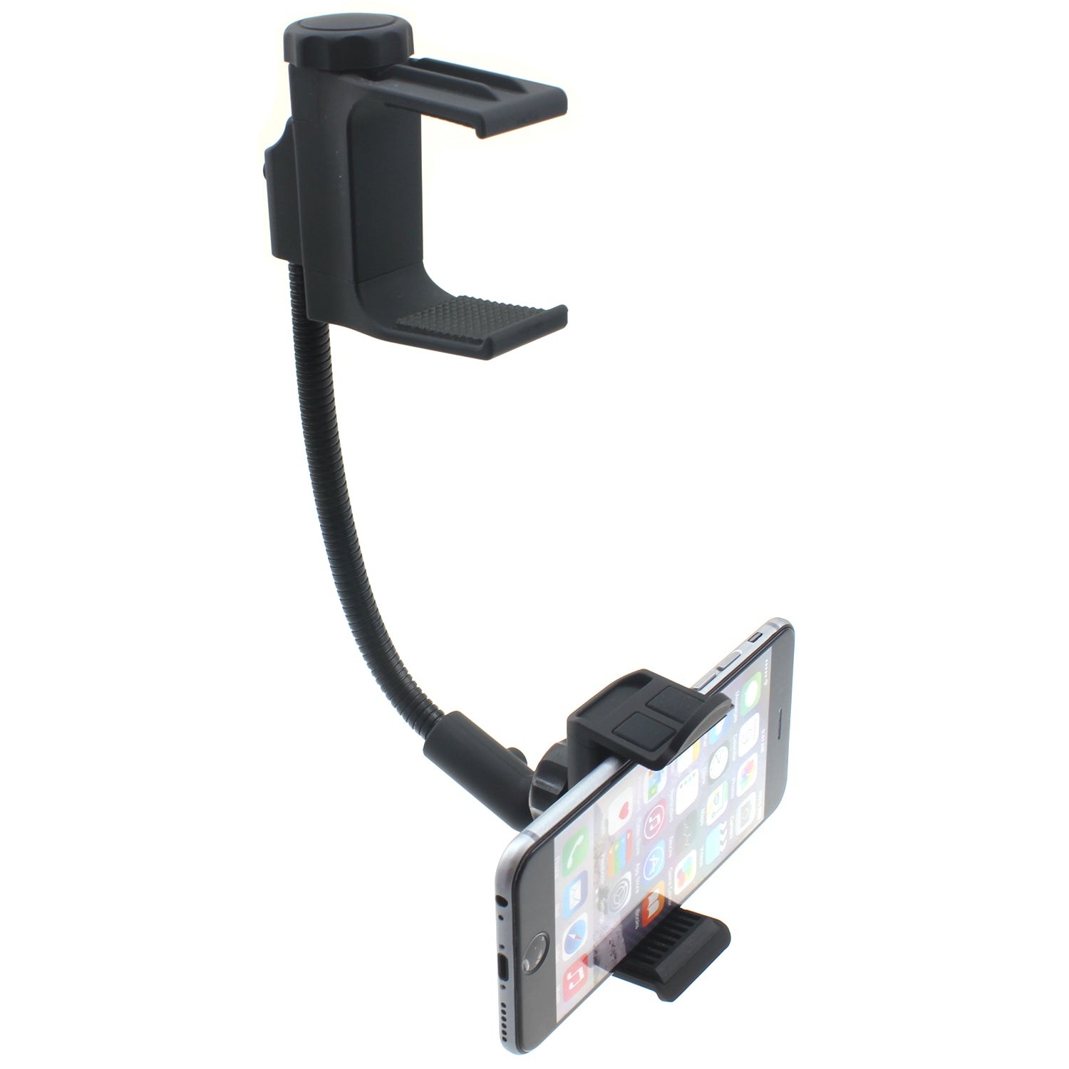 Car Mount Mirror Holder Rear View Swivel Cradle Stron Grip  - BFJ89 682-1