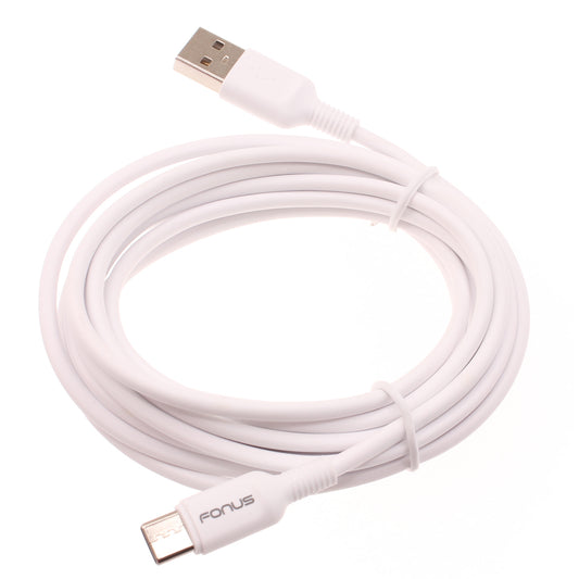 image of 10ft USB Cable Type-C Charger Cord Power Wire USB-C  - BFD46 880-1