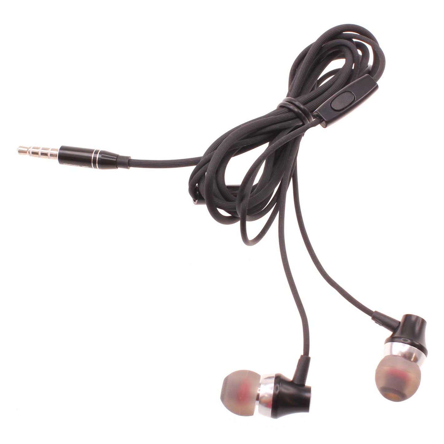 Wired Earphones Hi-Fi Sound Headphones Handsfree Mic Headset Metal Earbuds  - BFK46 1577-1