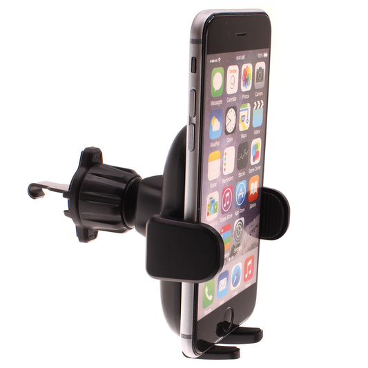 image of Car Mount Air Vent Phone Holder Swivel Cradle Strong Grip  - BFY98 1852-1