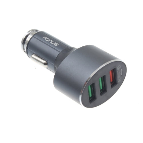 image of Quick Car Charger 42W 3-Port USB Power Adapter DC Socket  - BFM52 1275-1