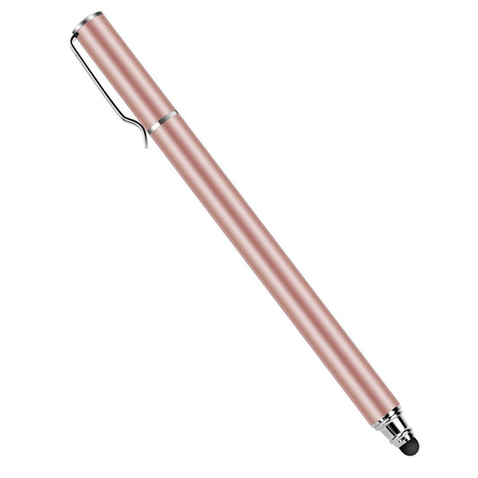 image of Pink Stylus Touch Screen Pen Fiber Tip Aluminum Lightweight  - BFZ52 1678-1