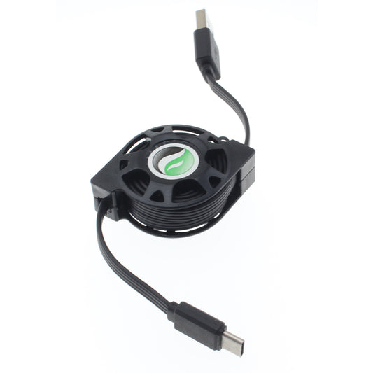 image of USB Cable Retractable Type-C Charger Power Cord  - BFK37 1100-1