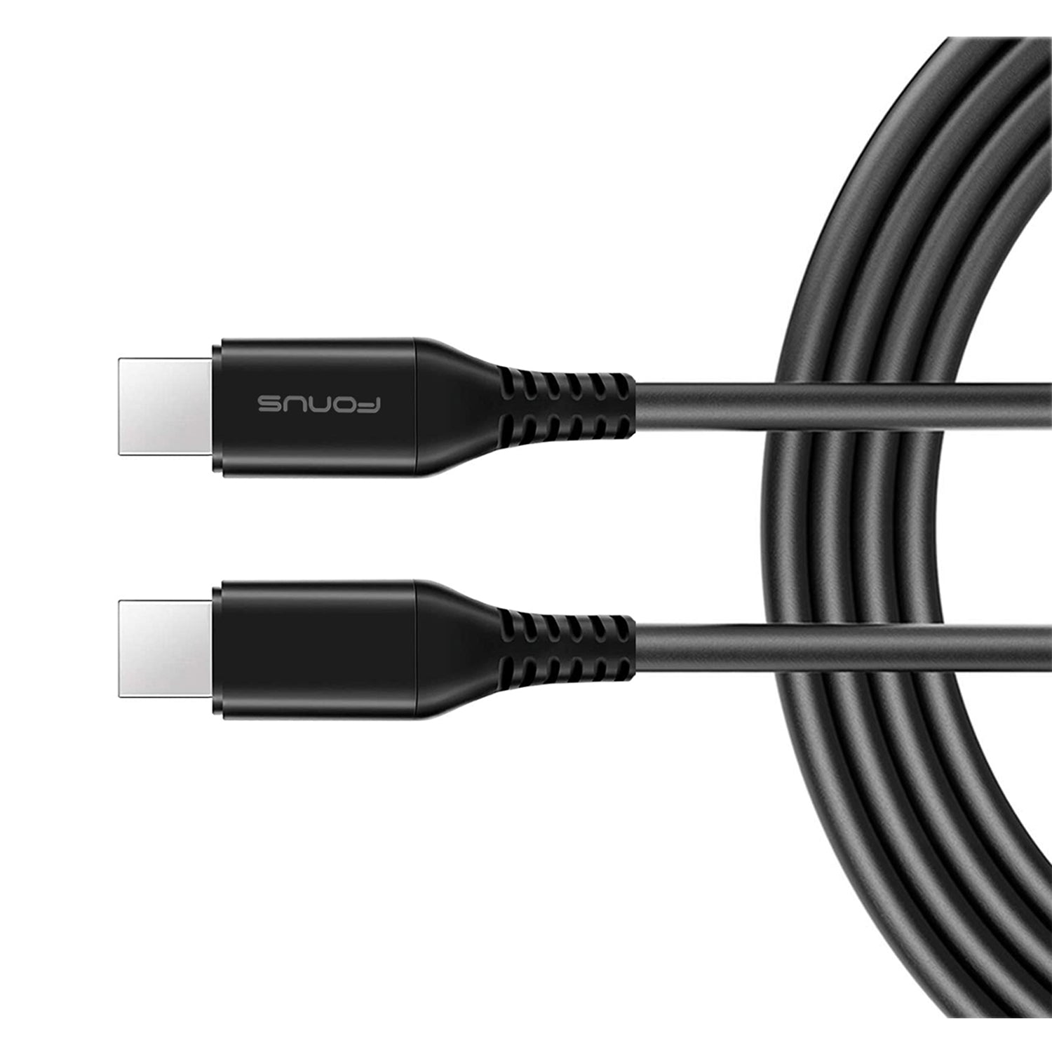 10ft Long USB-C Cable PD Fast Charger Cord Power Wire (Type-C to Type-C) Sync  - BFK53 1464-1