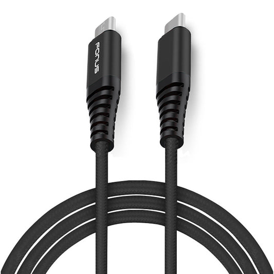 image of USB-C Cable 10ft Long Fast Charge Power Cord (Type-C to Type-C) Wire  - BFR22 1038-1