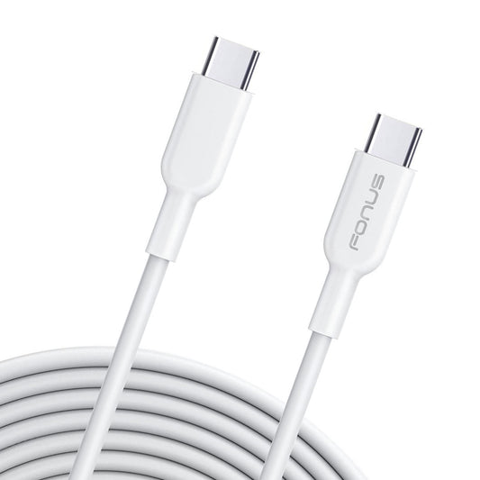 image of USB-C Cable 10ft Long Fast Charger Cord Power Wire Type-C to Type-C   - BFR26 1040-1