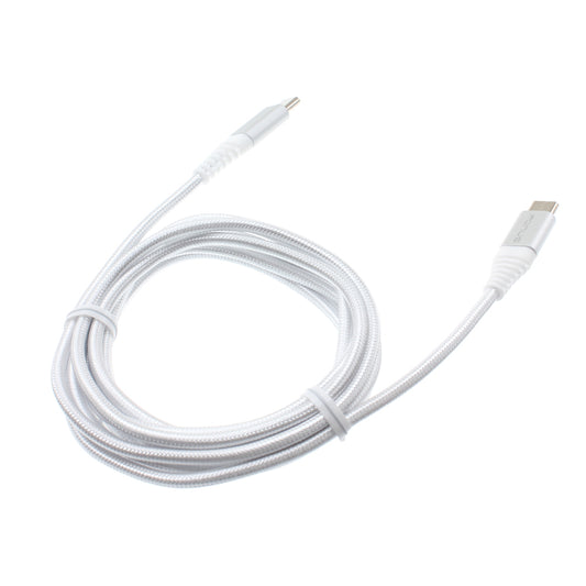 image of USB-C Cable 6ft Long Fast Charge Power Cord (Type-C to Type-C) Wire  - BFR19 1035-1