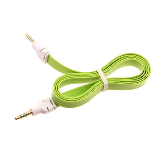 image of Aux Cable 3.5mm Adapter Car Stereo Aux-in Audio Cord Speaker Jack Wire  - BFJ18 377-1