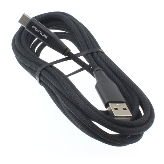 image of 10ft USB Cable Type-C Charger Cord Power Wire USB-C  - BFK98 1016-1