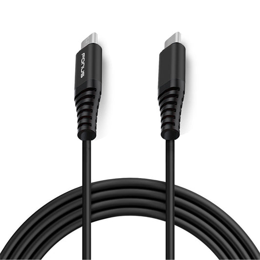 image of USB-C Cable 10ft Long Fast Charge Power Cord (Type-C to Type-C) Wire  - BFK92 1020-1