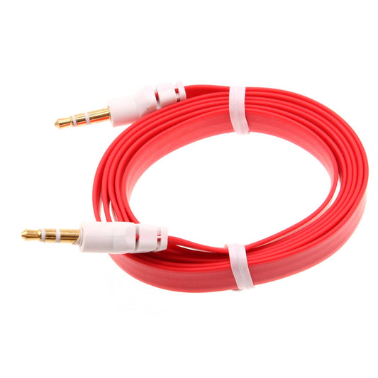 image of Aux Cable 3.5mm Adapter Car Stereo Aux-in Audio Cord Speaker Jack Wire  - BFB61 404-1