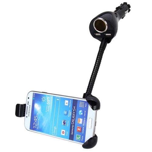 Car Mount Charger Holder DC Socket USB Port Cradle  - BFJ15 659-4