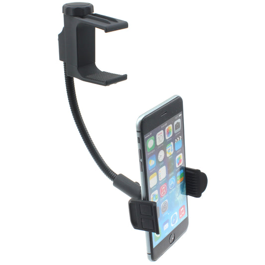 image of Car Mount Mirror Holder Rear View Swivel Cradle Stron Grip  - BFJ89 682-1