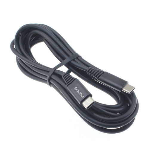 image of USB-C Cable 10ft Long Fast Charge Power Cord (Type-C to Type-C) Wire  - BFK92 1020-1