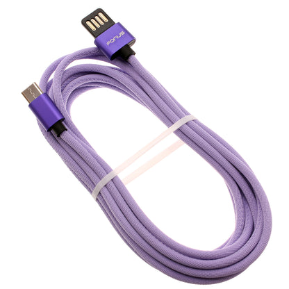 10ft USB-C Cable Purple Extra Long Fast Charger Power Cord Type-C  - BFA93 1551-1