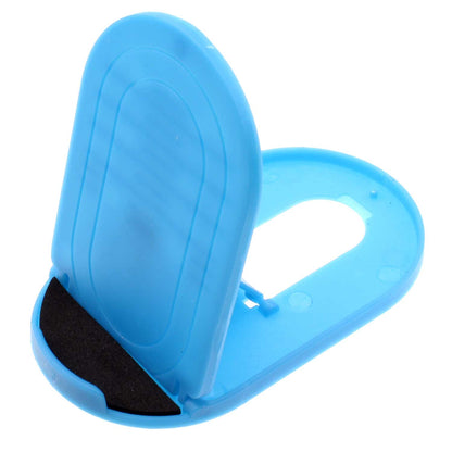 Fold-up Stand Blue Holder Travel Desktop Cradle  - BFS13 1629-1