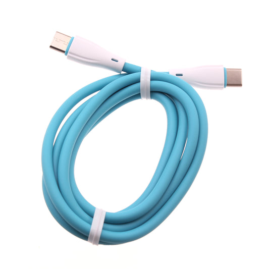 image of 4ft USB-C Cable PD Fast Charger Cord Power Wire (Type-C to Type-C) Sync  - BFE12 1467-1