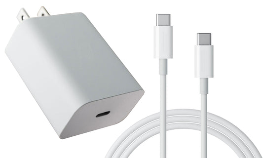 image of 18W Fast Home Charger PD Type-C 6ft USB-C Cable Quick Power Adapter  - BFB16 1401-1