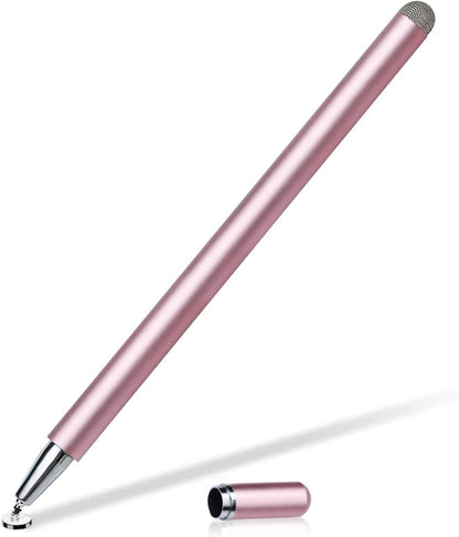 Pink Stylus Touch Screen Pen Fiber Tip Aluminum Lightweight  - BFZ80 1702-1