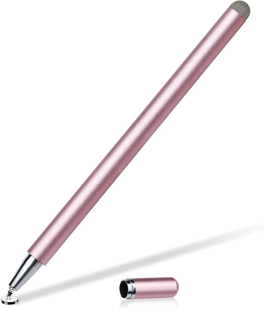 image of Pink Stylus Touch Screen Pen Fiber Tip Aluminum Lightweight  - BFZ80 1702-1