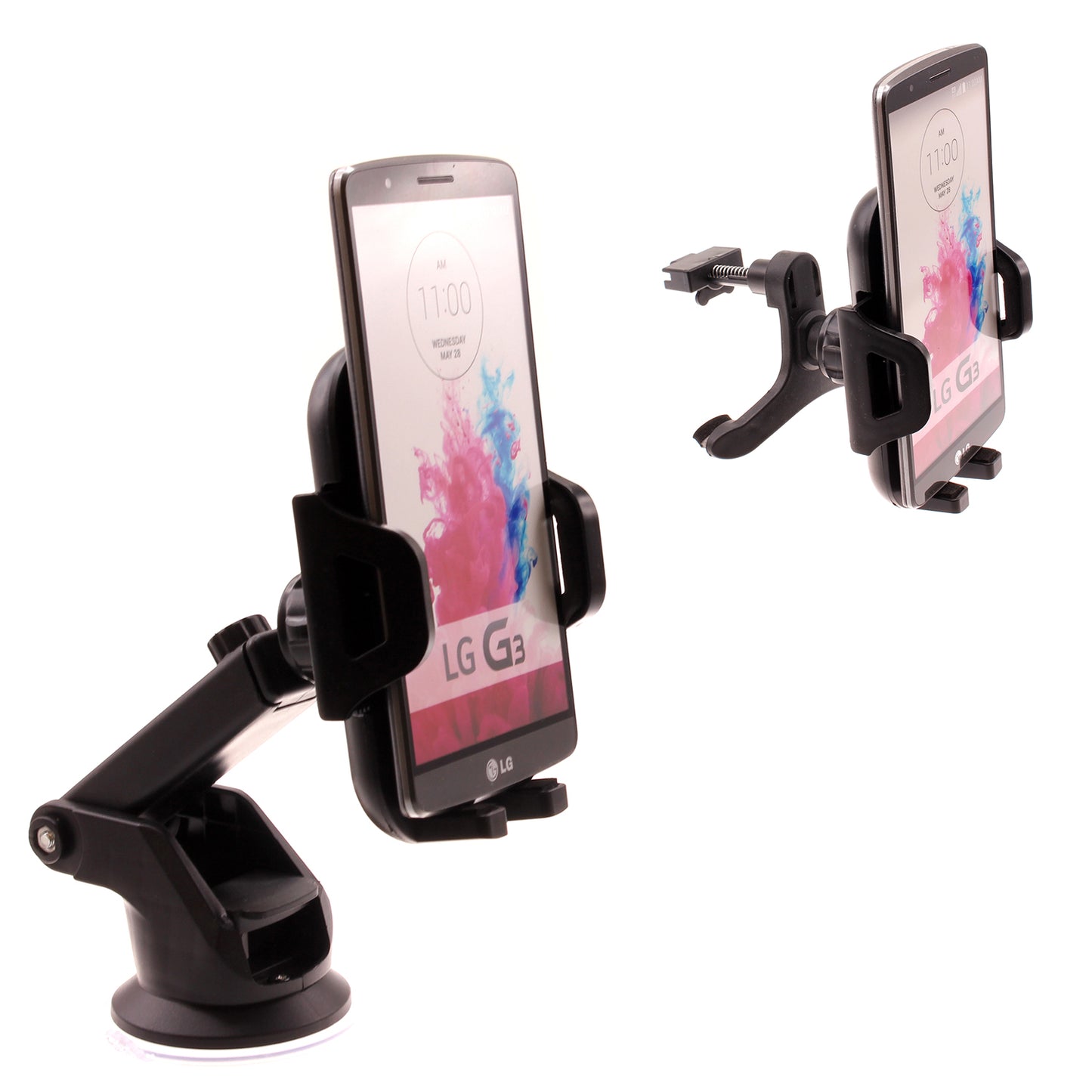 Car Mount  Windshield   Air Vent  Phone Holder Glass Cradle Suction -D 1999-1