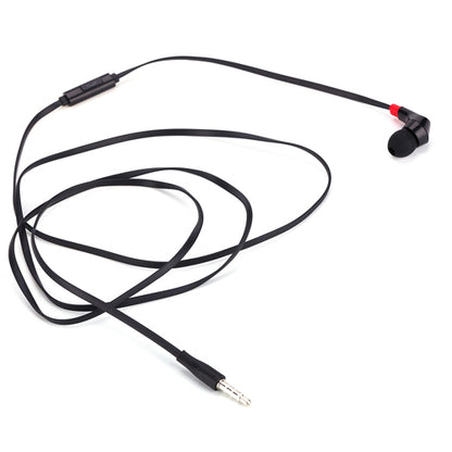 Mono Headset Earphone w Mic Wired Earbud 3.5mm Single Headphone Hands-free  - BFF47 440-3