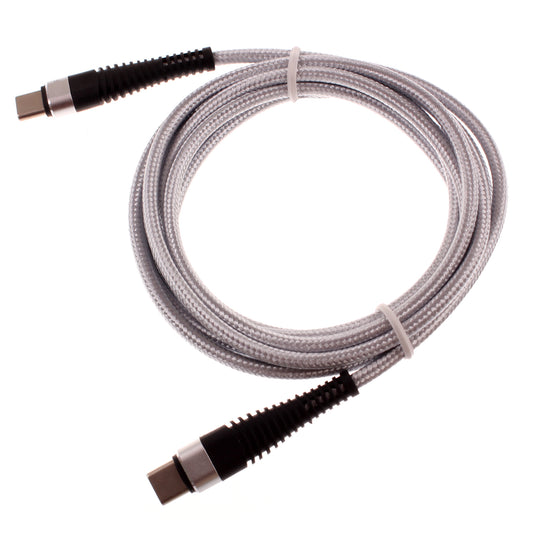 image of 6ft PD Cable Type-C to USB-C Charger Cord Power Wire Sync  - BFC45 1458-1