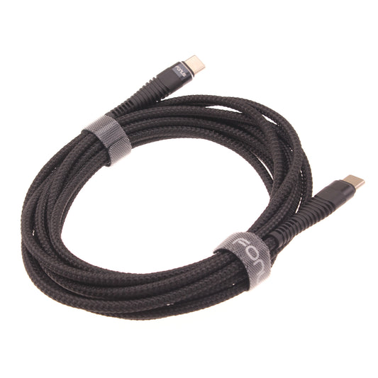 image of 10ft PD Cable Type-C to USB-C Charger Cord Power Wire Sync  - BFD54 1453-1