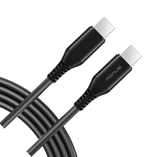 image of 6ft Long USB-C Cable PD Fast Charger Cord Power Wire (Type-C to Type-C) Chord  - BFJ68 1463-1