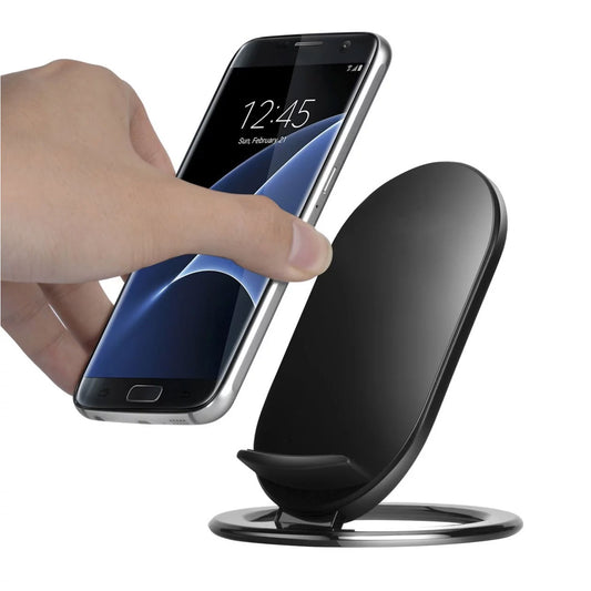 image of Wireless Charger 15W Fast Stand Detachable 2-Coils Charging Pad  - BFD51 1570-1