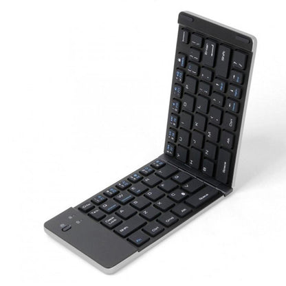 Wireless Keyboard Folding Rechargeable Portable Compact   - BFS37 466-1