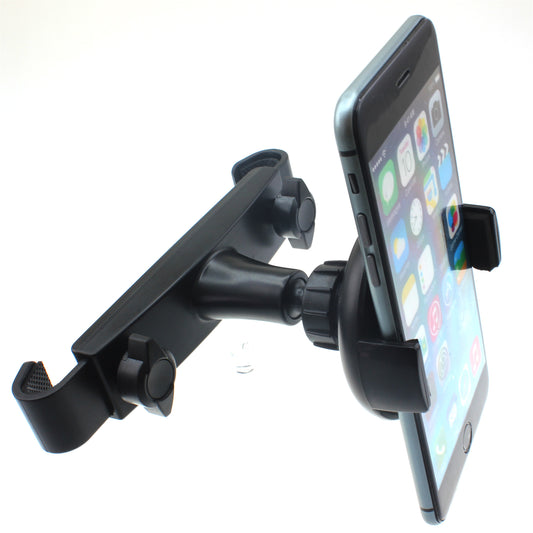 image of Car Headrest Mount Holder Seat Back Cradle Swivel Dock  - BFC78 669-1