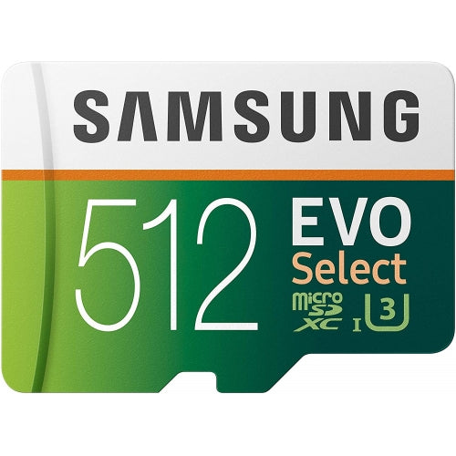 image of 512GB Memory Card Samsung Evo High Speed MicroSD Class 10 MicroSDXC   - BFV16 1373-1