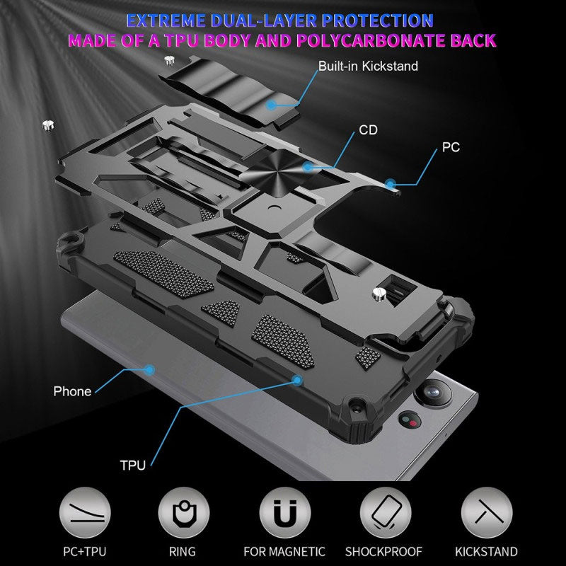 Hybrid Case Cover Kickstand Armor Drop-Proof Defender Protective  - BFY95 1822-5
