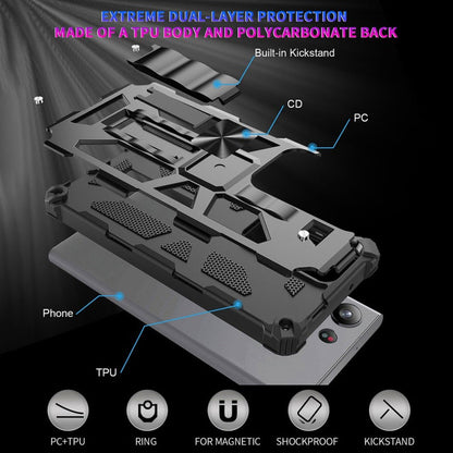 Hybrid Case Cover Kickstand Armor Drop-Proof Defender Protective  - BFY95 1822-5