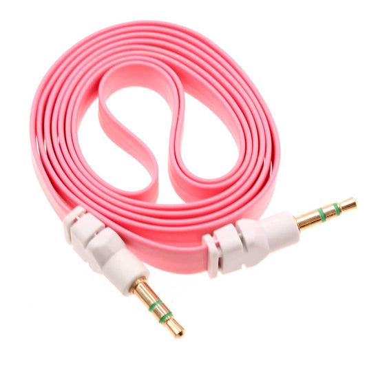 image of Aux Cable 3.5mm Adapter Car Stereo Aux-in Audio Cord Speaker Jack Wire  - BFJ28 378-1