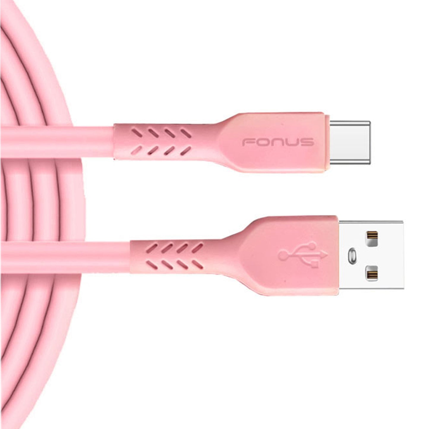 6ft USB-C Cable Pink Charger Cord Power Wire Type-C  - BFA60 1418-1