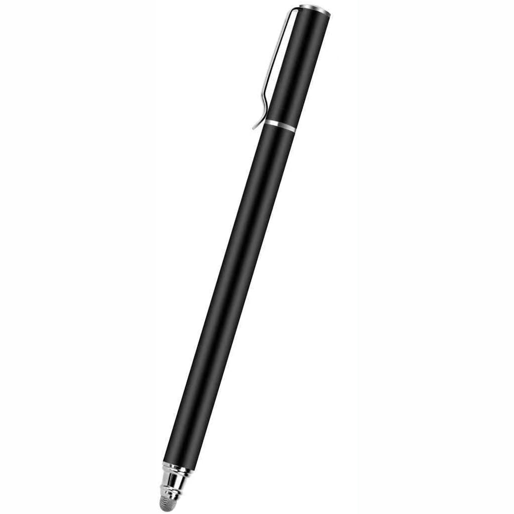 Stylus Touch Screen Pen Fiber Tip Aluminum Lightweight Black  - BFZ49 1674-1