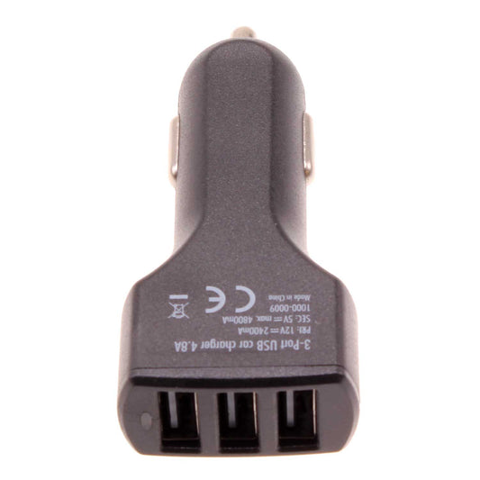 image of Car Charger 36W 3-Port USB 4.8A DC Socket Plug-in  - BFK62 843-1