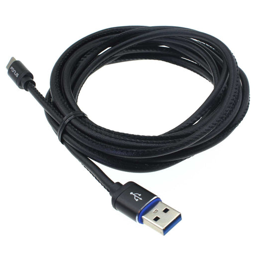 image of 10ft USB Cable Type-C Power Cord USB-C Long Fast Charge  - BFL97 1378-1