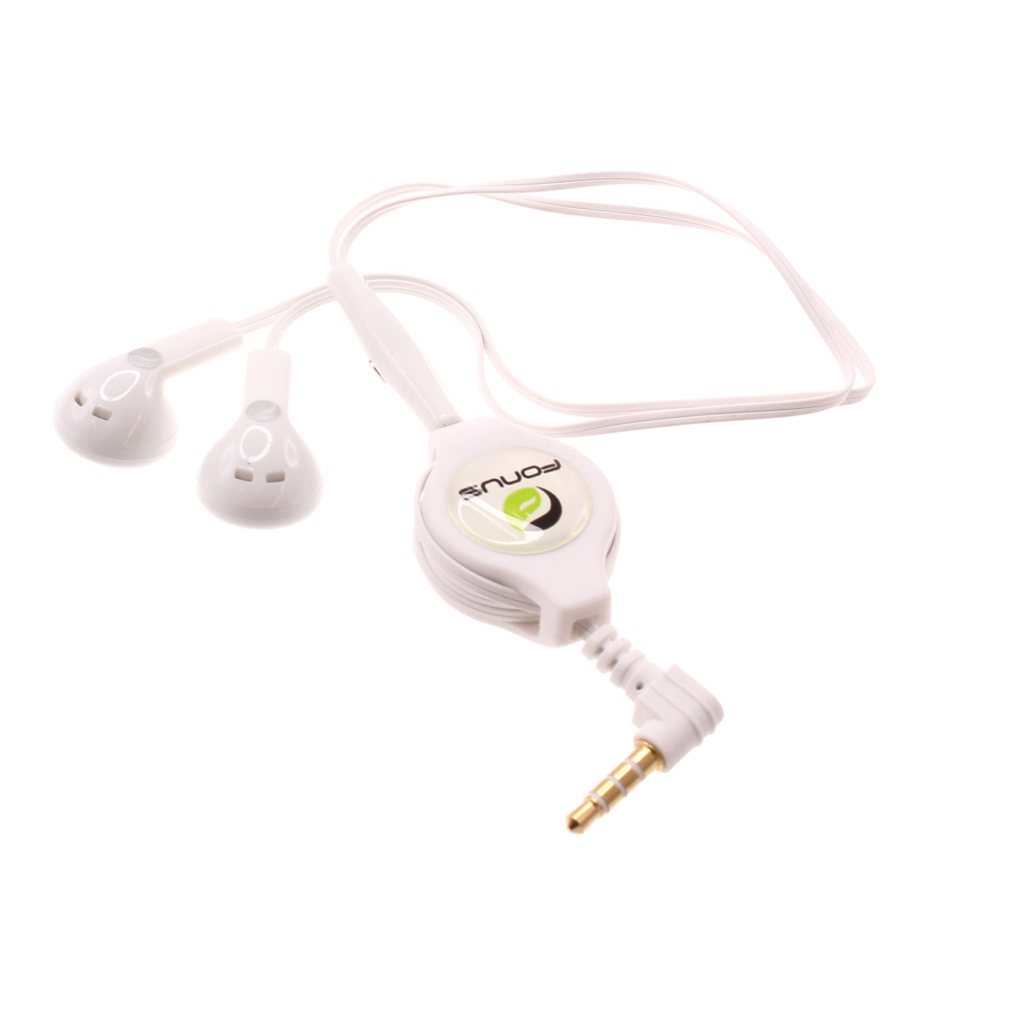 Retractable Earphones Headphones Hands-free Headset Handsfree Earbuds  - BFB56 406-1