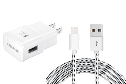 Fast Home Charger 6ft USB Cable Quick Power Adapter Travel  - BFK58 934-1