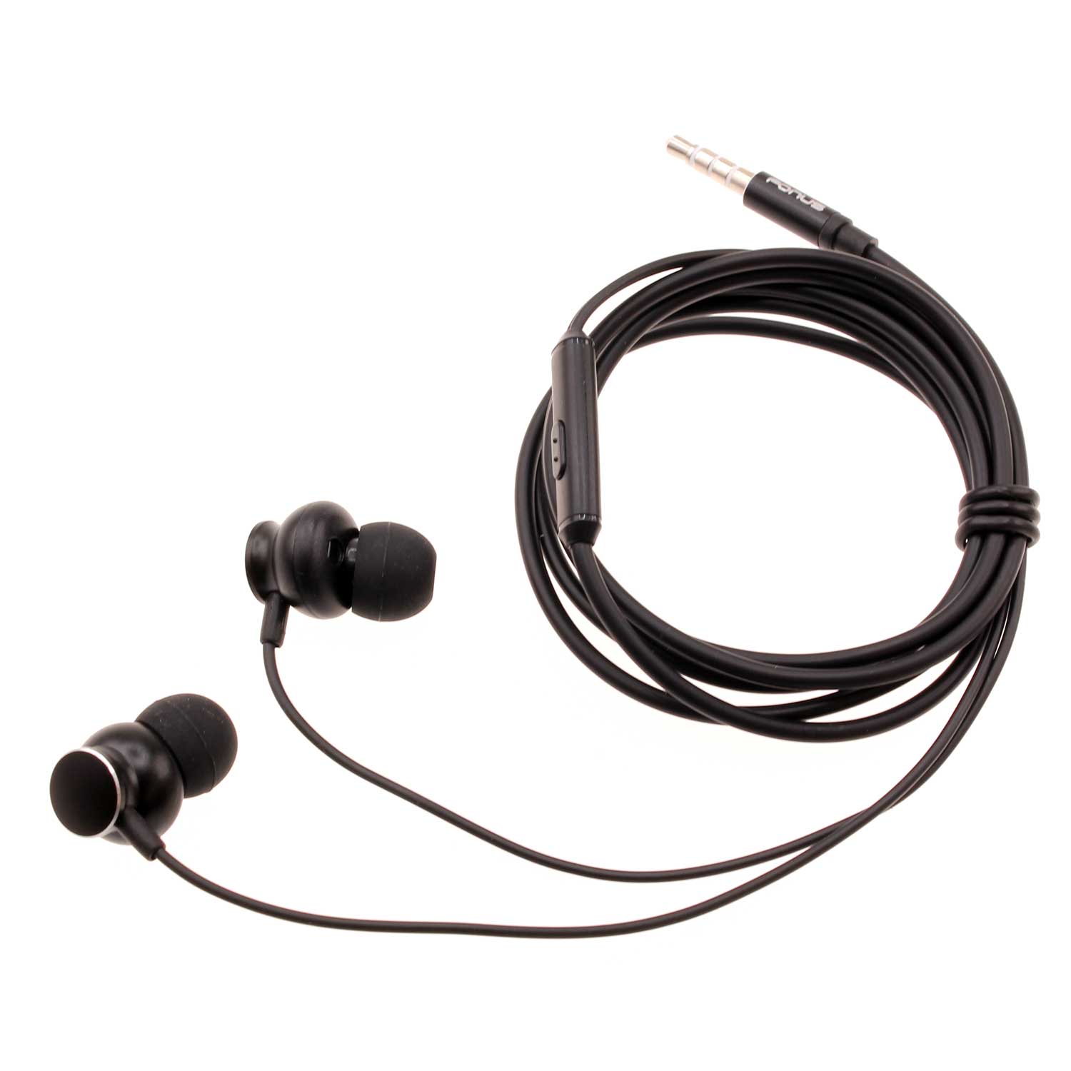 Wired Earphones Hi-Fi Sound Headphones Handsfree Mic Headset Metal Earbuds  - BFJ22 1576-1