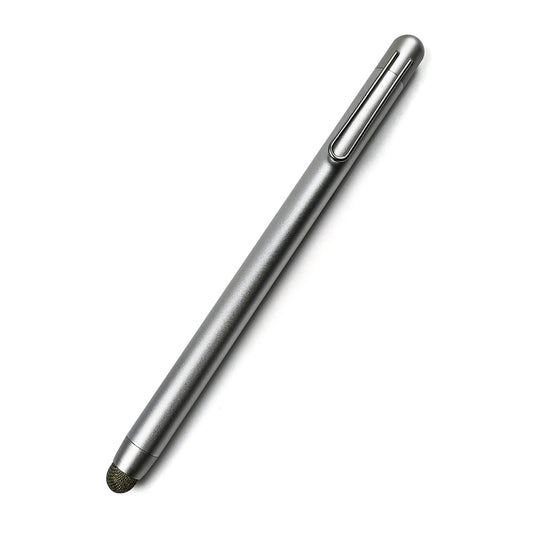 image of Stylus Touch Screen Pen Fiber Tip Aluminum Lightweight Silver Color  - BFZ60 1686-1