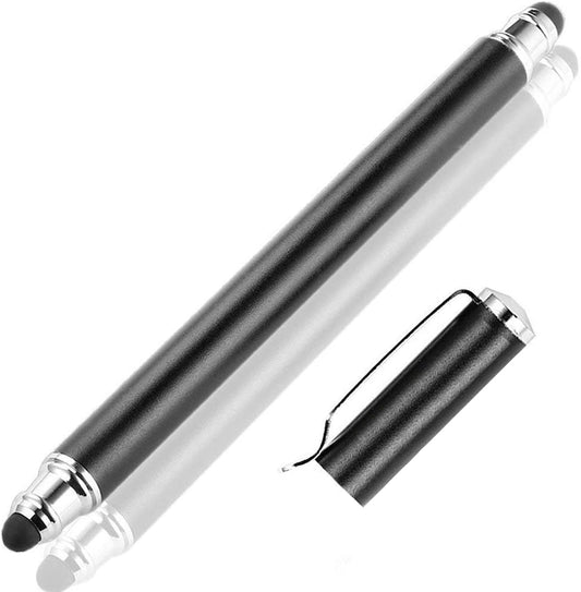 image of Stylus Touch Screen Pen Fiber Tip Aluminum Lightweight Black  - BFZ49 1674-1