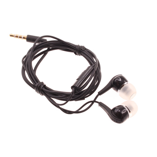 image of Wired Earphones Headphones Handsfree Mic 3.5mm Headset Earbuds  - BFA48 324-1