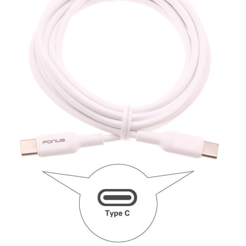 6ft Long Type-C Cable PD Fast Charger Cord Power Wire Sync (USB-C to USB-C)  - BFE30 1476-2